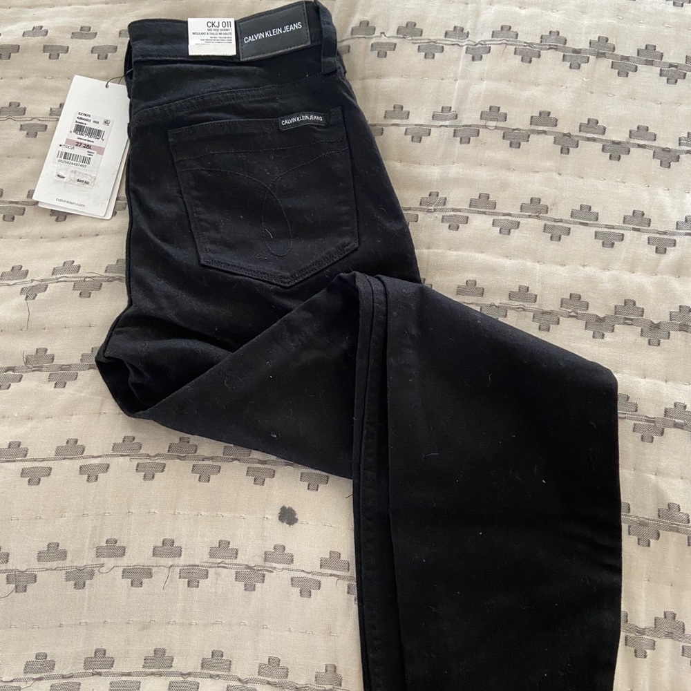Calvin Klein black jeans